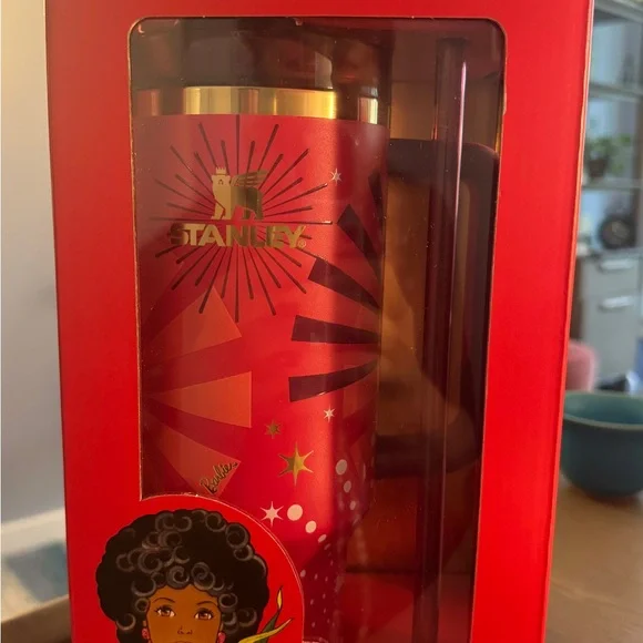 SOLD OUT!🔥Stanley Barbie ‘80s Dynamite Quencher, 40 oz, NIB - Picture 2 of 4